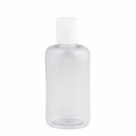 Chemi-Pharm Transparent Bottle With Flip Top Lid, 75ml
